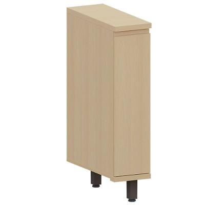 Balcão Para Cozinha 20 Cm 1 Porta Mdf/mdp Aurora Carvalho