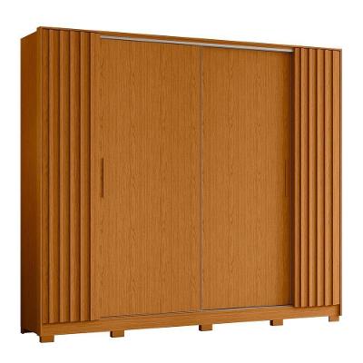 Guarda Roupa Casal Jacarandá 4 Portas Flex Cinamomo - Móveis Albatroz Cinamomo