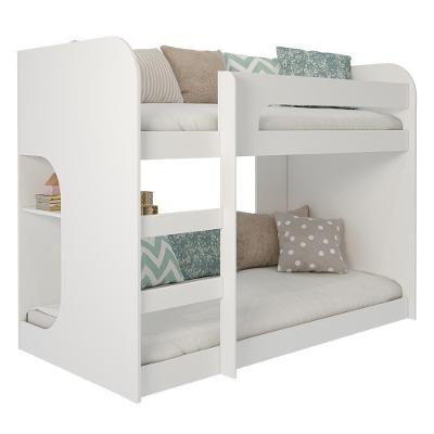 Beliche Montessoriana Ema Branco Com Proteção E Colchões Light D33 - Permóbili Baby Branco