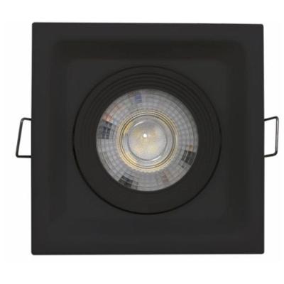 Spot Led Deep 5w 6500k Quadrado Preto Embutir - Areas Internas
