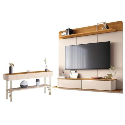 Home Suspenso Galax E Aparador Vivant Cinamomo Off White - Hb Móveis