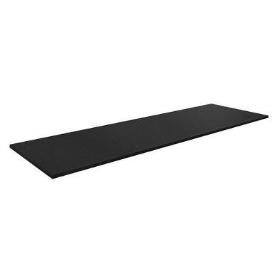 Tampo Para Balcão 160 Cm Preto Fosco - Ajl