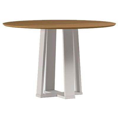 Mesa De Jantar 120 Cm Isabela Sem Vidro Off White Ype – New Ceval