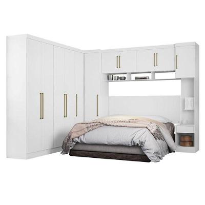 Quarto De Casal Modena Ambiente 10 Branco Brilho – Demóbile