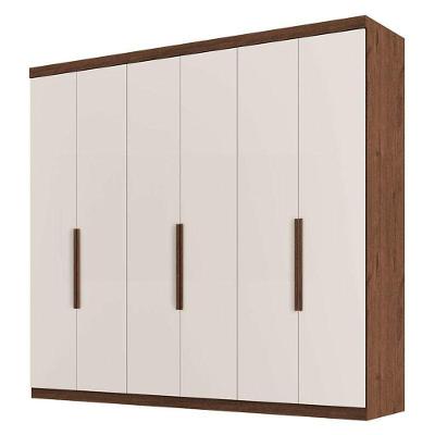 Guarda Roupa Casal Evidence Plus Jacarandá Off White – Zanzini