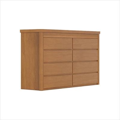 Cômoda 8 Gavetas Pacioli Mdf Rubi 146cm