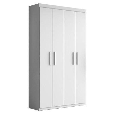Armário Multiuso 4 Portas 2000194 Branco Brilho - Aramóveis