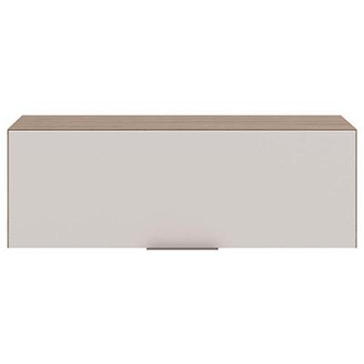 Armário Aéreo Geladeira Etna Carvalho Oak Off White – Poliman