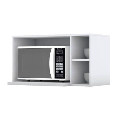 Armário Aéreo Para Micro-ondas Americana Branco Hp – Henn