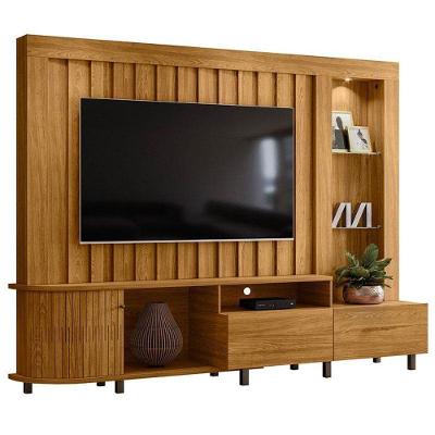 Estante Home Theater Le Mans Cumaru – Madetec