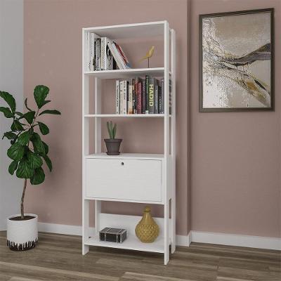 Estante Organizadora Com Porta Basculante Multimóveis Cr25217 Branca Branco