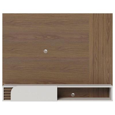 Painel Para Tv Home Suspenso Jurerê Amêndoa Off White Matte – Colibri