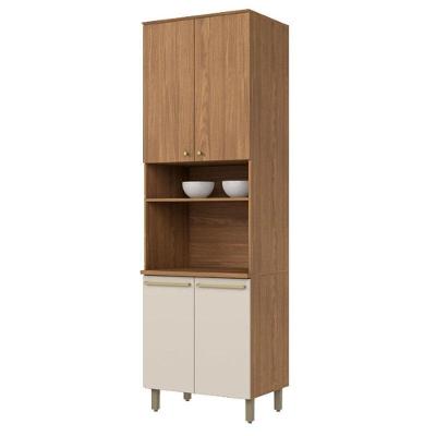 Armário Paneleiro Torre Quente 1 Forno Requinte Nature Nature Areia Hp – Henn