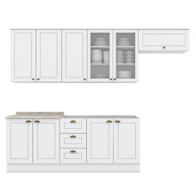 Cozinha Modulada Nova York 6 Peças Branco Hp – Henn