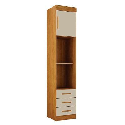 Modulo Orion Criado Cinamomo Off White – Leifer Móveis