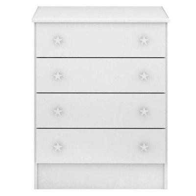 Cômoda Infantil 103 Doce Sonho Branco Brilho - Qmovi