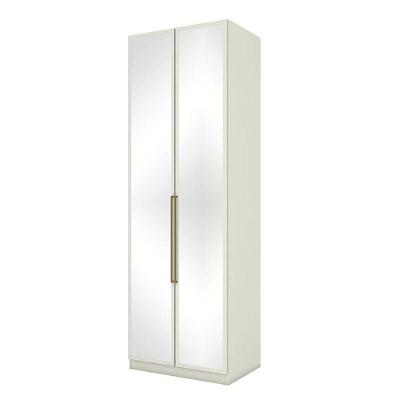 Armário 2 Portas Com Espelhos 3 Gavetas Predileto Areia - Henn
