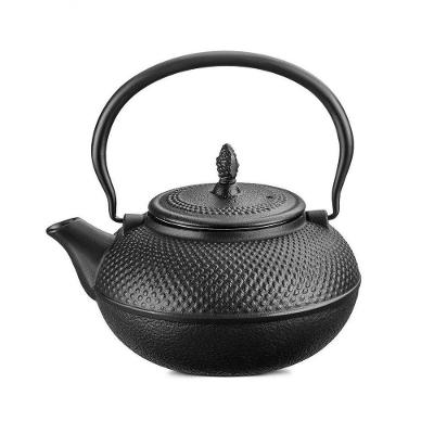 Chaleira De Ferro Preta Com Coador De Inox 1.5l Mta 9045