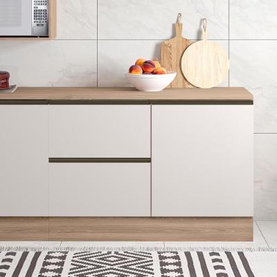 Balcão De Cozinha E Tampo 120cm Grace Carvalho Oak/off White Z44 - Mpozenato