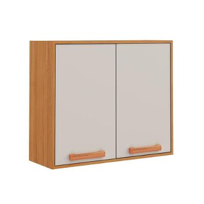Armario Itatiaia Napoles 2 Portas 80cm Cinamomo/Off White