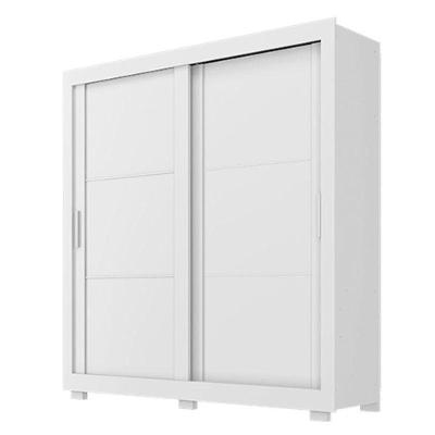 Guarda Roupa Casal Titanium Branco – Zanzini