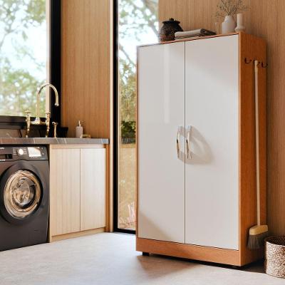 Armário Any Multiuso Para Lavanderia – Comporta Produtos De Limpeza E Utensílios