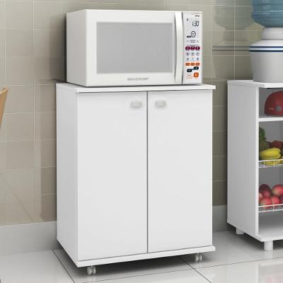 Balcão Multiuso Com 2 Portas Multimóveis Cr20003 Branco