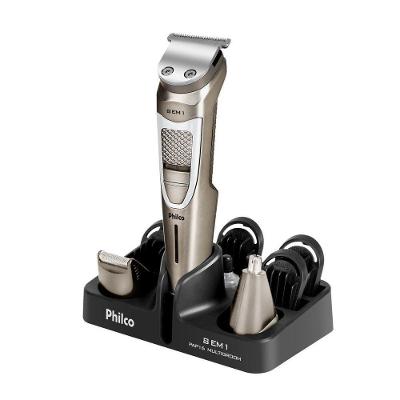 Aparador De Pelos Philco Multigroom 8 Em 1 5W PAP16 Bivolt