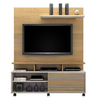 Estante Home Theater Star Cinamomo Off White – Valdemóveis