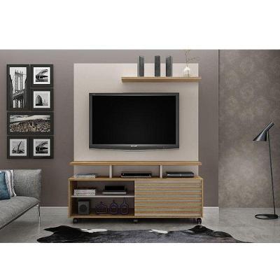 Estante Home Theater Star Off White Cinamomo – Valdemóveis