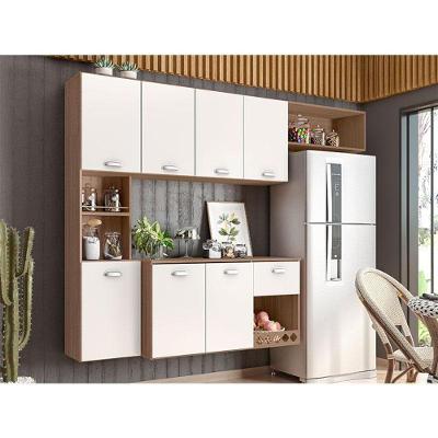 Cozinha Suspensa Ambiente Mila Carvalho Oak Off White – Poliman