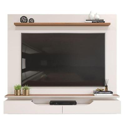 Painel Para Tv Levi Off White Freijó - Dj Móveis