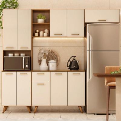Cozinha Compacta Amélia Freijó Uv/off Acetinado Z44 - Mpozenato