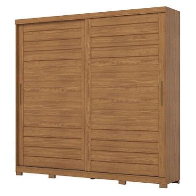 Guarda Roupa Casal Cayman 2 Portas Nature – Henn