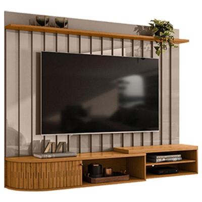 Estante Home Theater Suspenso ímola Fendi Naturale – Madetec