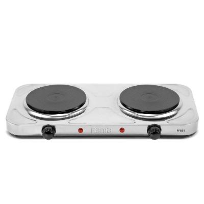 Fogão Elétrico Fama FFG01 Inox 2 Bocas 2000W 220V