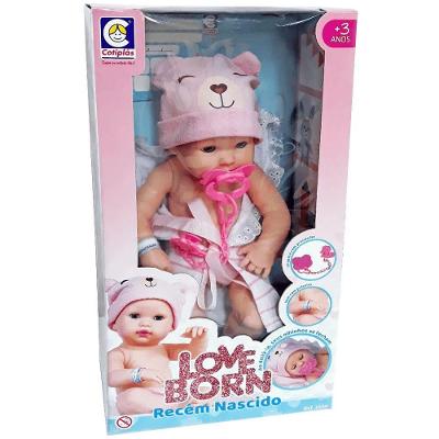 Boneca Love Born Recem Nascida - Cotiplás