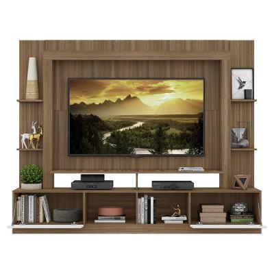 Rack Estante Painel Suporte Tv 65´´ Madeirado/Branco