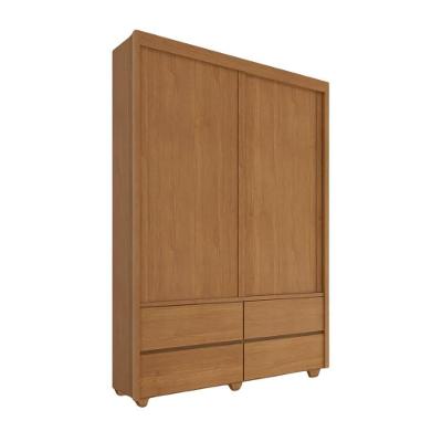 Guarda Roupa Solteiro 2 Porta 4 Gavetas Veroneze Rubi