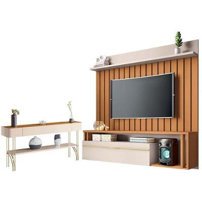 Home Suspenso Self Com Aparador Vivant Cinamomo Off White- Hb Móveis