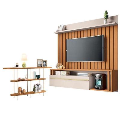 Home Suspenso Self Com Aparador Infinity Cinamomo Off White - Hb Móveis