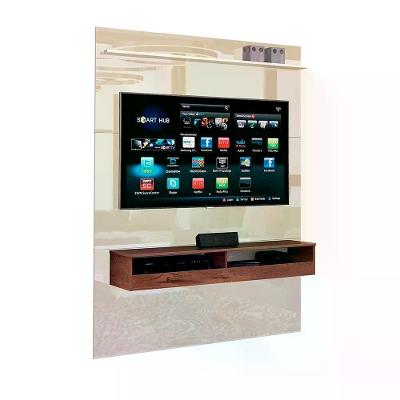 Painel Para Tv Até 50 Polegadas Off White E Naturale 120cm