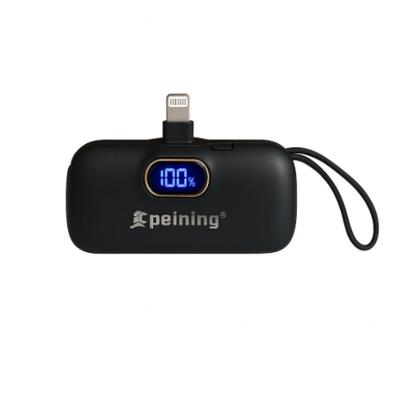 Carregador Portátil Celular, Câmera Power Bank 5000mah - Preto