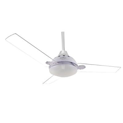 Ventilador De Teto Britânia Silencioso 131W Cristal BVT05B 220V