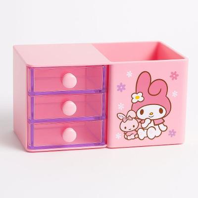 Porta Lápis Decorativo Sanrio – Design Exclusivo, Ideal Para Escritório E Estudo Rosa