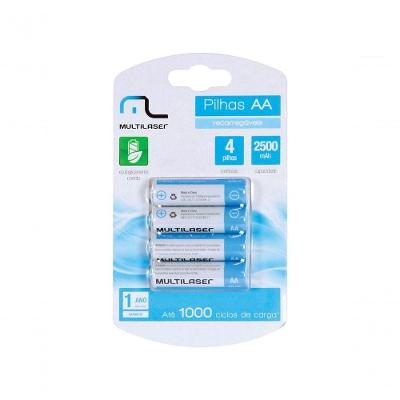 Pilha Recarregavel Aa 2500mah C-4 Cb052