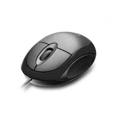 Mouse óptico Classic Usb Mf100 1200dpi Cabo 1m Preto - Mo300