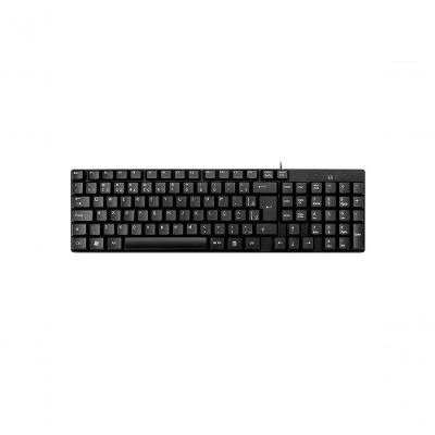 Teclado Básico Slim Laser Usb Preto Tc193