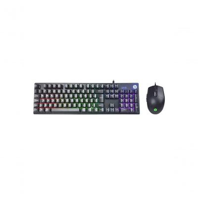 Kit Teclado + Mouse Gamer Usb Hp Km300f