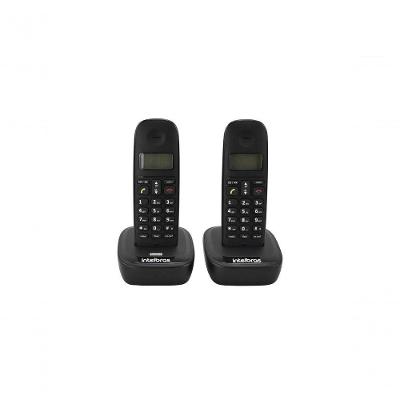 Telefone Sem Fio Intelbras Ts 2512 Id Preto 4122512